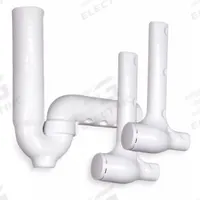 TRUEBRO P Trap And Two Valve Covers: Vinyl, White, 1 1/2 in_1 1/4 in Nominal Pipe Size (MPN 82193). Key specifications — For Use With: Mixing Valve.