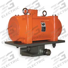 VIBCO Electric Vibrator: VMW Series, 1,000 lbf, 230/460V AC, 1.2/0.6 A, 1,800 vpm, 70 dBA (MPN VMW-1000-3). Key specifications — attr661947: 1.2/0.6 A; attr661979: 70 dBA; attr661970: 230/460V AC.