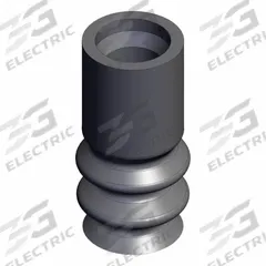 SMC Bellows Pad: w/o Adapter, 6 mm Pad Dia, Conductive Silicone, 50-70, Black, 15.5 mm Pad Ht (MPN ZP2-06JGS). Key specifications — attr1019168: 50-70; attr1019165: ZP2-06JGS; attr1019167: SMC; attr1019180: Black.