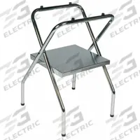 CSL Tray Stand: Steel, Chrome, 20 in Overall Wd, 30 1/2 in Overall Ht, 15 in Overall Dp (MPN 1054S-C). Key specifications — Material: Steel; Product Type: Tray Stand; Brand: CSL; Color: Chrome.