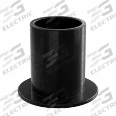 OILITE Flanged Sleeve Bearing: PEEK, 5/16 in Bore, 3/8 in OD, 1/2 in Overall Lg, Black, 10 PK (MPN PF-0506-04B). Key specifications — Brand: OILITE; Color: Black.