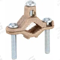 Grounding Connector: Bronze, 1/2 in to 1 in Pipe, 10 AWG SOL to 2 AWG STR (MPN C11N). Key specifications — Brand: BURNDY; For Use With: Copper Tube; Grounding Wire Size: 10 to 2 AWG SOL; Material: Bronze; Grounding Wires Connected To: 1/2 in to 1 in Pipe; Manufacturer Part Number: C11N.