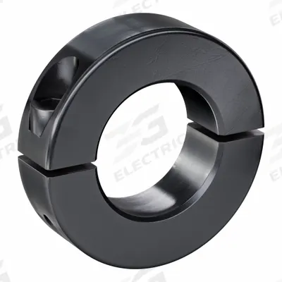 RULAND MANUFACTURING Shaft Collar: 2-Piece, Metric, Round, Clamp-On, 30 mm Bore Dia - Steel Shaft Collars