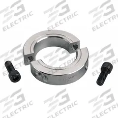RULAND MANUFACTURING Shaft Collar: 2-Piece, Metric, Round, Clamp-On, 40 mm Bore Dia, 15 mm Collar Wd (MPN MSP-40-A). Key specifications — attr671628: RULAND MANUFACTURING.