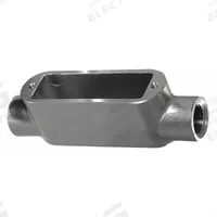 Conduit Outlet Body: Stainless Steel, 1 in Trade Size, C Body, 13 cu in Body Capacity, Threaded Hub (MPN S61000CE00). Key specifications — Finish: Polished; For Use With: Threaded; Brand: CALBRITE; Hub Style: Threaded.