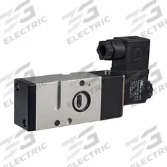 NAMUR Soleniod Valve: NMR3, Single Solenoid, 220V AC, 3 Ports, 1/4 in NPT Inlet, 1/4 in NPT Outlet (MPN NMR3-D22). Key specifications — attr1379000: DIN Solenoid Connector; attr1379044: NAMUR; attr1378989: Single Solenoid.