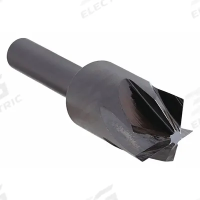 KEO Countersink: 110°, 6 Flute, 5/8 in Body Dia - Smooth-Finish Six-Flute Countersinks