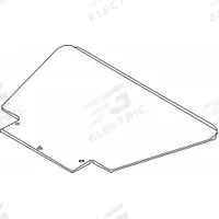 WESCO Hand Truck Nose Plate: 350 lb Load Capacity, 18 1/2 in W x 9 1/2 in D, 18 1/2 in Overall Wd (MPN 274166). Key specifications — Features: Grooved; Manufacturer Part Number: 274166; Accessory Type: Hand Truck Nose Plate.