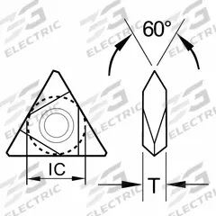 ULTRA-DEX USA Triangle Turning Insert: TNMA-43NV .010 (MPN 913-000-470). Key specifications — attr257938: TNMA-43NV .010.