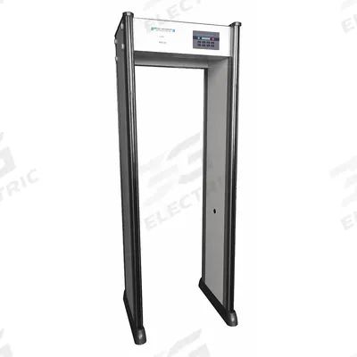 METAL DEFENDER Walk-Through Metal Detector: Metal Defender, 33 Zones - Standard Walk-Through Metal Detectors