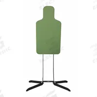 ACTION TARGET Shooting Range Targets: Steel, Freestanding Target, 3 1/3 ft Ht, 19 1/2 in Wd, Green (MPN AT-128). Key specifications — Color: Green; Target Style: Freestanding; Target Mechanism: Stationary; Target Grouping: Static; Material: Steel; Brand: ACTION TARGET.