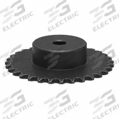 TRITAN Roller Chain Sprocket: One-Sided Hub, For Single Strands, 35, 32 Teeth, 3.826 in Pitch Dia (MPN 35B32H X 1/2 MPB). Key specifications — Brand: TRITAN.