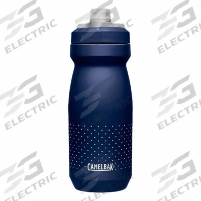 CAMELBAK Bottle: 21 oz Capacity, Blue, Polypropylene, BPA-Free, 8 1/4 in Overall Ht - Plastic Squeeze Bottles