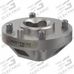 DE-STA-CO Robot Adapter Kit: MM-050-01, ISO 50, 1.97 in Bolt Circle Dia. Key specifications — attr977790: 6 mm Dia x 12 mm 316 Stainless Dowel Pin; attr977779: Aluminum; attr977784: ISO 9409-1-50-4-M6; attr977795: MM-050-01; attr977786: MM-15; attr977789: ISO 50; attr950663: DE-STA-CO.