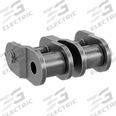 TRITAN Roller Attachment Link: For Std Roller Chains, 50, Double Strand, 5/8 in Pitch, Steel, Plain (MPN 50-2R OSL). Key specifications — Link Type: Offset; Brand: TRITAN.