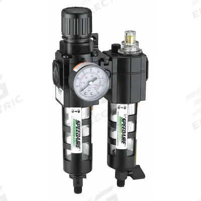SPEEDAIRE Filter/Regulator/Lubricator: 1/4 in NPT, 51 cfm, 150 psi Max Op Pressure - Speedaire Filter, Regulator & Lubricators (FRLs)