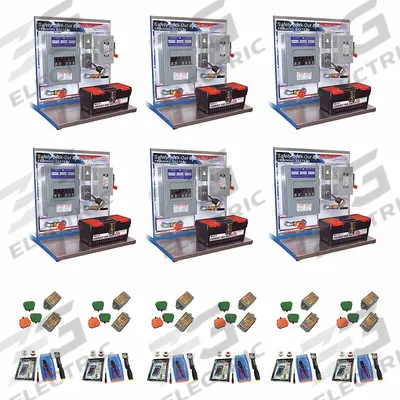 LEARNLAB Training System: Lockout Tagout Training Systems, 24 in x 24 in x 26 in