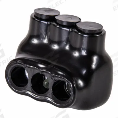 POLARIS Multitap Connector: 3 Port, Single-Sided Entry, 14 AWG – 4 AWG Wire Size - Dry-Location Single-Sided Entry Multitap Connectors