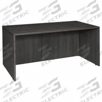 REGENCY Credenza: Melamine, Ash Gray, 0 Pedestals, 1 Drawers, 66 in Overall Wd, 29 in Overall Ht (MPN LDS6630AG). Key specifications — Desktop Material: Melamine; Includes Modesty Panel: Yes; Kit Product Type: Credenza Shell; Desktop Color: Ash Gray; Brand: REGENCY; Frame Color: Ash Gray; Frame Material: Melamine; Product Type: Credenza Shell.