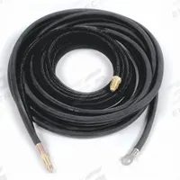 MILLER ELECTRIC Power Cable: 25 ft, 2-Piece, Braided Rubber, 46V30-2. Key specifications — Reference Number: 46V30-2; Cable Material: Braided Rubber; Brand: MILLER ELECTRIC.