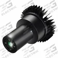 VISUAL WORKPLACE INC. Projector, light marking, signals: Virtual Safety Symbols, Walking Man, Green (MPN 66-3130-614-PS135). Key specifications — Brand: VISUAL WORKPLACE INC.; Includes: Mounting Bracket; Laser Color: Green; Watts: 25 W; Legend/Background Color: Walking Man; Manufacturer Part Number: 66-3130-614-PS135; Product Type: Virtual Safety Symbols; Product Includes: Projector with Lens.