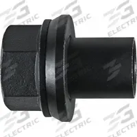 HALTEC Wheel Nut: Lug Nut, Aluminum Wheels, 1 1/4 in Hex Size, 1 3/32 in Thick, Black, Steel (MPN GL-2928). Key specifications — Thread Size: M22 x 1.5; Color: Black; Compatible Wheel Type: Aluminum Wheels; Product Type: Lug Nut; Material: Steel; Brand: HALTEC.
