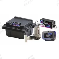 LIBERTY PUMPS Battery Backup Sump Pump: 12V DC, 1/3 hp, Dual Micro-Reed Float, 22 ft Max. Head (MPN 442-10A-EYE). Key specifications — Pump Rated Voltage: 12V DC; Brand: LIBERTY PUMPS; Includes: Float Switch; Switch: Dual Micro-Reed Float.