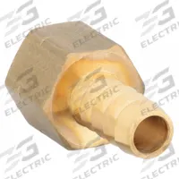 APPROVED VENDOR Barbed Hose Fitting: For 1/8 in Hose I.D., Hose Barb x NPT, Male x Female, Hex (MPN 707002-0202). Key specifications — Fitting Connection Type: Hose Barb x NPT; Fitting Gender: Male x Female; Nipple Grip Type: Hex; Brand: APPROVED VENDOR.