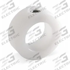 DAYTON Shaft Collar: 1-Piece, Set Screw, 3/4 in Bore Dia, 1 1/4 in Collar Outside Dia, Acetal, 1 EA (MPN 1F496). Key specifications — attr671678: DAYTON; attr1392387: Set Screw.