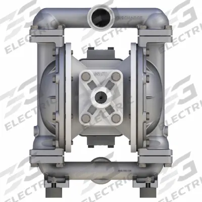 SANDPIPER Air Operated Double Diaphragm Pump: 316 Stainless Steel, 1 1/2 in, Tri-Clamp - FDA-Compliant AODD Pumps