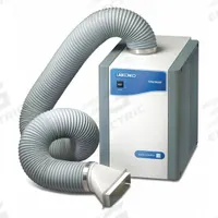 LABCONCO Portable Fume Exhauster: 22 3/4 in Overall Ht, 14 7/8 in Overall Wd, 22 3/4 in Overall Dp (MPN 3970004). Key specifications — Blower Required: No Blower Required; Brand: LABCONCO; Product Type: Portable Exhauster; Voltage: 115V AC.