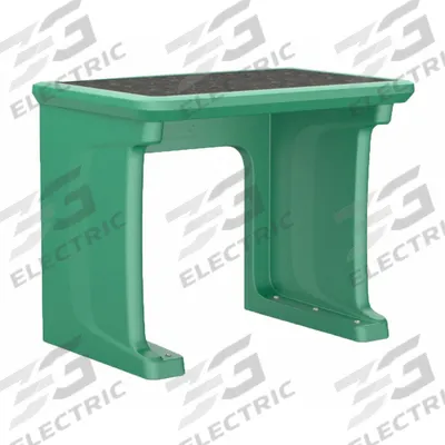 CORTECH Freestanding Desk: Green, 29 in Overall Ht, 36 in Overall Wd, 24 in Overall Dp - Floor-Mount Desks with Laminate Top