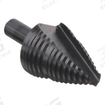 LENOX Step Drill Bit: 7/8" to 1-1/8", Black Oxide HSS - High-Speed Steel Step Drill Bits