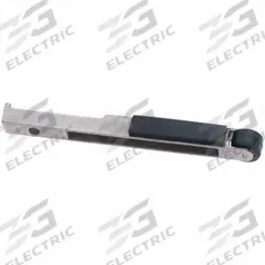 DYNABRADE Contact Arm: 1/2 in Belt Wd, 24 in Belt Lg, Dynafile Series, 5/8 in Wheel Dia, Crowned (MPN 11218). Key specifications — attr1320326: 14000; attr1320321: Crowned; attr1320325: 11218; attr1320329: DYNABRADE; attr1320328: Yes.