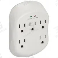 APPROVED VENDOR Plug Adapter: 5 Outlet, 0 USB Ports, Gray (MPN 52NY44). Key specifications — Brand: APPROVED VENDOR; Adapter Voltage Rating: 125V AC.