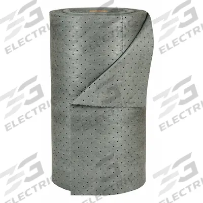 BRADY SPC ABSORBENTS Sorbent Roll: Gray, Polypropylene, 150 ft Roll Lg, 30 in Roll Wd - Sorbent Rolls