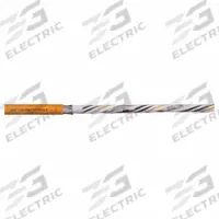 CHAINFLEX VFD Servo Motor Cable: 8 AWG (10), Orange, PUR Jacket, 1,000 V Volt (MPN CF270-UL10001D). Key specifications — Conductor Grouping: 8 AWG; Includes Ground: No; Overall Length: Order by the Foot; Minimum Bend Radius Factor - Fixed: 5 x OD; Minimum Bend Radius Factor - Flexible: 8 x OD; Brand: CHAINFLEX.