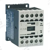 EATON IEC Magnetic Contactor: Non-Reversing, 3 Poles, 3NO Contacts, 12 A, 24V AC Coil (MPN XTCE012B01T). Key specifications — Brand: EATON; Integrated Surge Suppression: Yes.
