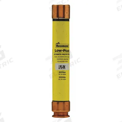 BUSSMANN Fuse: Class RK1, LPS-RK-SP Series, Time-Delay, 1.5 A, 600 V AC, 300 V DC - Time-Delay Cylindrical Fuses