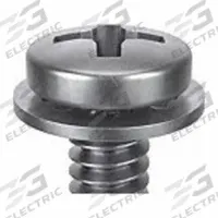 SEMS Screw: Internal Tooth, #8-32 Thread Size, 3/8 in Lg, Stainless Steel, Passivated, Pan, 50 PK (MPN 1-PPI-8C-37). Key specifications — Drive Size: #2.