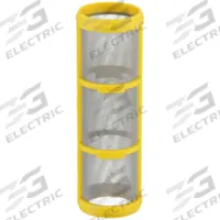 BANJO Strainer Screen: Mesh, 0.007 in Screen Size, 316 Stainless Steel (MPN LS180). Key specifications — Screen Material: 316 Stainless Steel; Brand: BANJO; Color: Yellow.