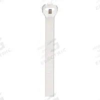 PANDUIT Cable Tie: 4 in Nominal Lg, 7/8 in Nominal Max. Bundle Dia., 0.09 in Wd, Natural, 100 PK (MPN BT1M-C). Key specifications — Outdoor Use: No; Color: Natural; Brand: PANDUIT.