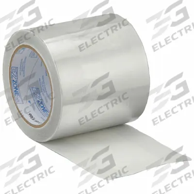 AQUASOL Aluminum Tape: 4 in Wd, 75 ft Lg - Adhesive-Free Aluminum Tape