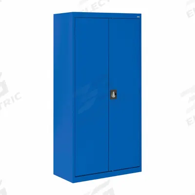 SANDUSKY Shelf Cabinet: 36 in x 24 in x 72 in, 1 Adj Shelf - Commercial Wardrobe Cabinets