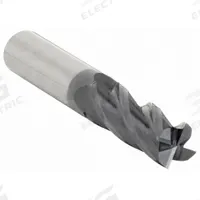 APPROVED VENDOR Square End Mill: Carbide, AlTiN Coated, 4 Flute, 1/2" Mill Dia, 1-1/2" LOC, 4" OAL (MPN 215-001056)
