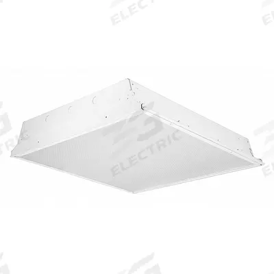 COLUMBIA LIGHTING Recessed Troffer: 2 ft Lg, 2 ft Wd, 3,684 lm, 3500K, 33 W - 2 ft. x 2 ft. LED Flat Panels & Troffers