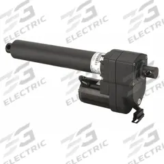 WARNER LINEAR Linear Actuator: B-Track K2, 1,200 lbf Rated Load, 6 in Stroke, 24V DC, 20:1 (MPN K2G20-24V-BR-06). Key specifications — Gear Ratio: 20:1; Nut Material: Bronze.