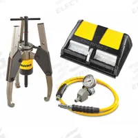 ENERPAC Hydraulic Puller Set: 24 ton Capacity with Attachments, 24 ton Cylinder Nominal Capacity (MPN GPS24A). Key specifications — attr98874: ENERPAC; attr96739: Gauge Adaptor Assembly; attr1177737: Air Pump.