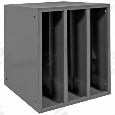 DURHAM MFG Storage Cabinet: 21 5/8 in x 24 1/8 in x 24 in, 3 Openings, 6 in x 24 in - Hose & Coil Cabinets