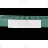 METRO Color Shelf Marker: MetroMax Q Series, 6 in Overall Wd, 1 1/2 in Overall Ht, White (MPN CSM6-WQ). Key specifications — Brand: METRO; Color: White; Compatible Brand and Series: MetroMax Q Series.
